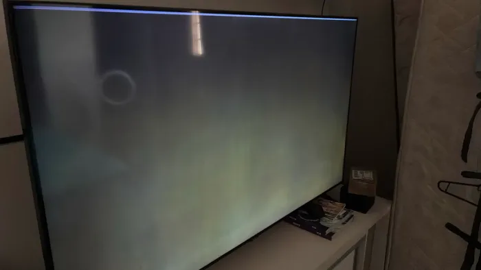 TV Samsung com defeito