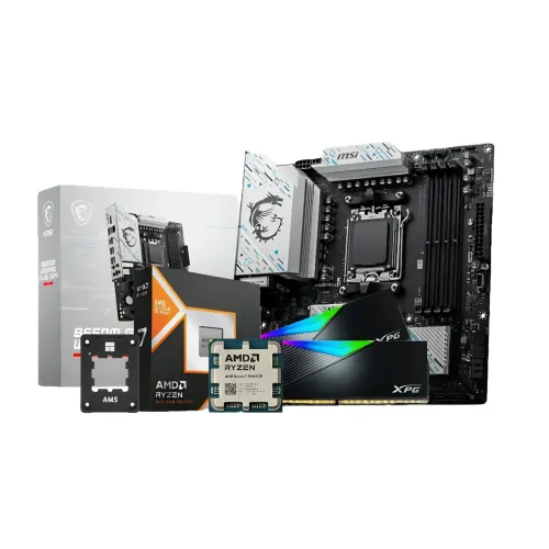 Ryzen 7 9800x3d + b650m + ram ddr5 32gb 6000mhz cl 30 / troco, parcelo e envio