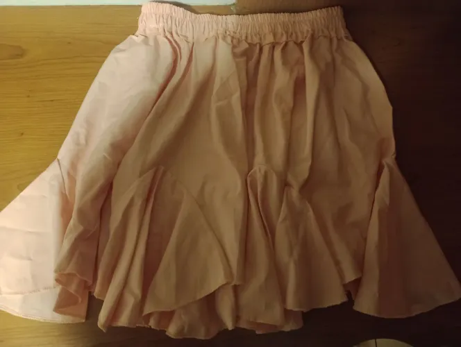Saia moda evangélica rose e mini saia azul turqueza novas