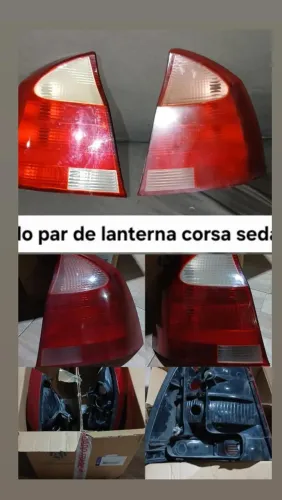 Par lanterna corsa sedan