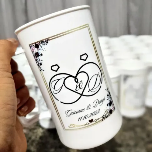 Caneca de acrílico para festa