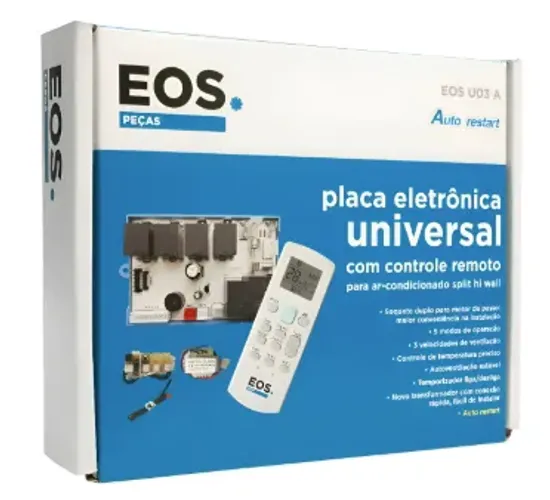 Placa Universal Ar Condicionado Split Hi Wall 220v Controle