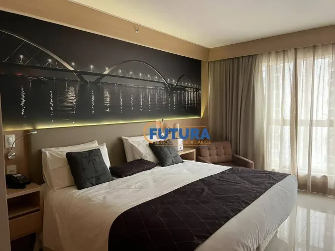 Flat com 1 dormitório à venda, 27 m² por R$ 638.000,00 - Asa Norte - Brasília/DF