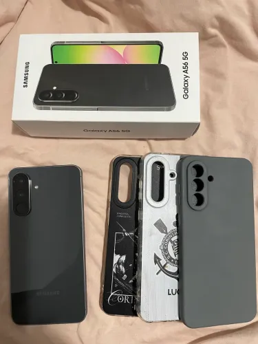 Samsung A56 com 4 meses de uso! Acompanha caixa, nota fiscal