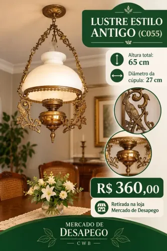 Lustre estilo antigo