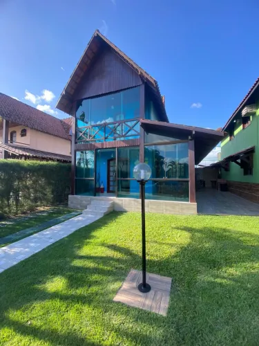 CASA CHALÉ EM GRAVATÁ SEU REFÚGIO PERFEITO NA SERRA! Casa Blue