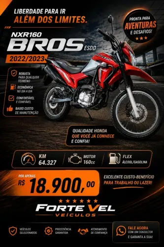 ? HONDA BROS 160 2022/2023 ?