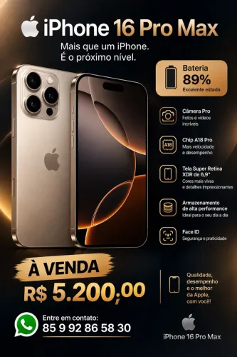 iPhone 16 Pro Max 256gb
