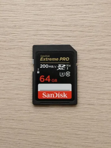 CARTÃO SD 64GB SANDISK EXTREME PRO
