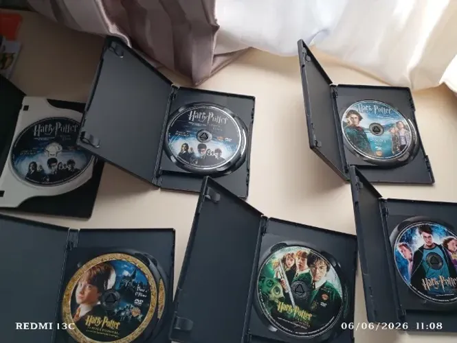 Harry Potter edição especial dupla em dvd do 1 ao 5