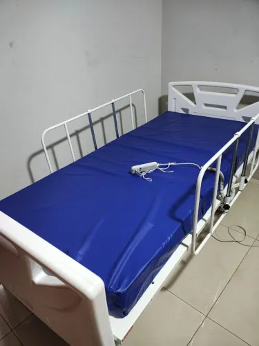 Cama Hospitalar Elétrica Elevação E Colchão