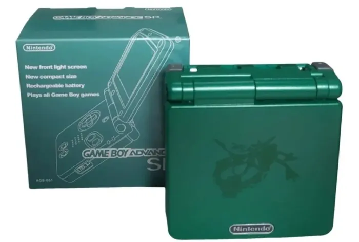 Game boy Advance SP IPS Backlight Pokémon Emerald