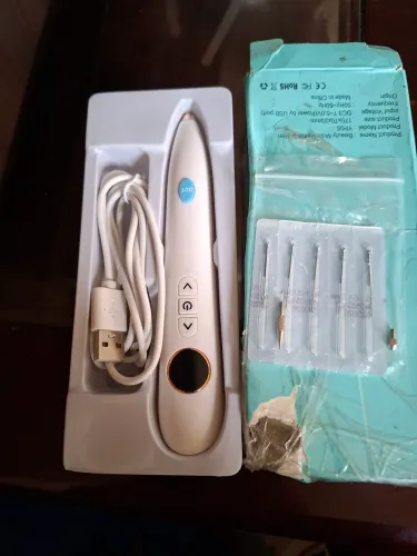 Caneta Jato de Plasma / Eletrocautério portátil (Modelo YP05 / Beauty Mole Removal Pen)