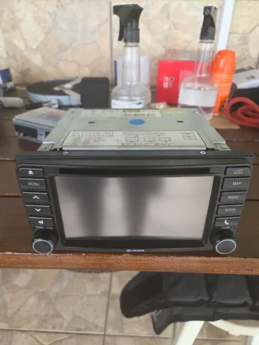 Central multimídia original toyota etios 