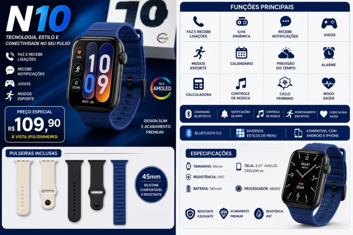 Relogio Smartwatch