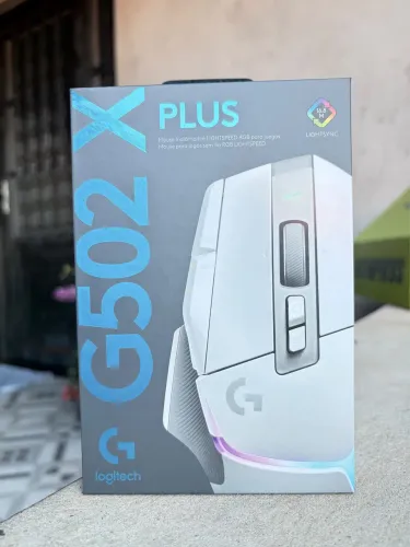 Logitech G502 X Plus LIGHTSPEED Branco ? NOVO/LACRADO