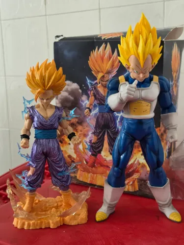 2 acction Vegeta e gohan ssj 2 dragon ball z