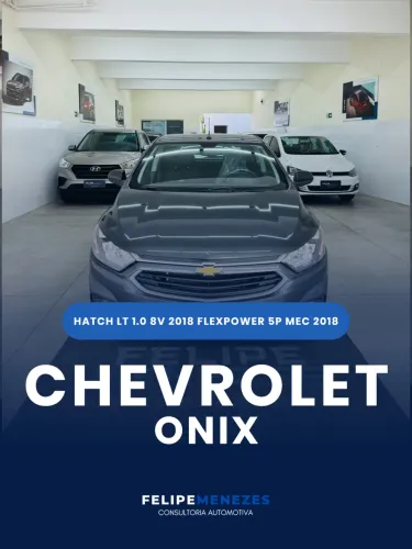 Chevrolet Onix Hatch LT 1.0 8V Flex Mec. 4P 2018