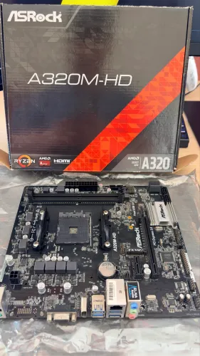 Placa-mãe ASRock A320M-HDV ? AM4