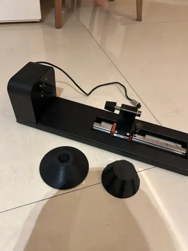 Eixo Rotativo P/ Gravação e Marcação a Laser + Caneta Telescópica