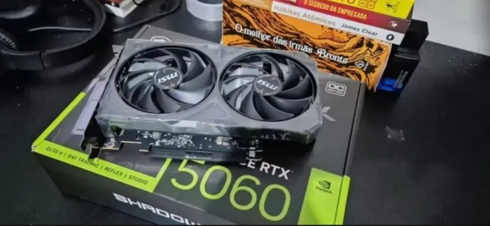 Nvidia Geforce RTX 5060 MSI Shadow 2x - Placa de vídeo 8GB de VRAM / PC Gamer / PCIE 5.0