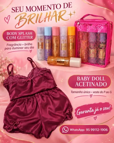 Body splash e baby doll