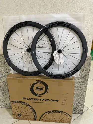 Rodas de carbono para speed ou TT, 50mm a disco 