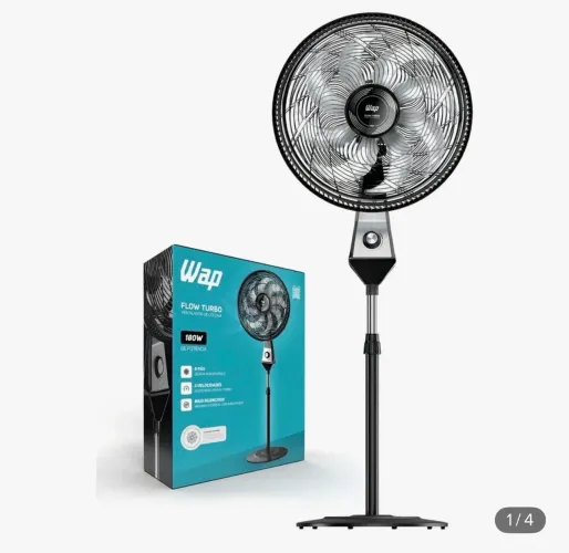 Ventilador Decoluna 3velocidades 180w 50cm Silencio Wap Diâmetro 50 Cm