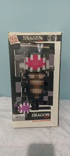 4 Bonecos Minecraft usados
