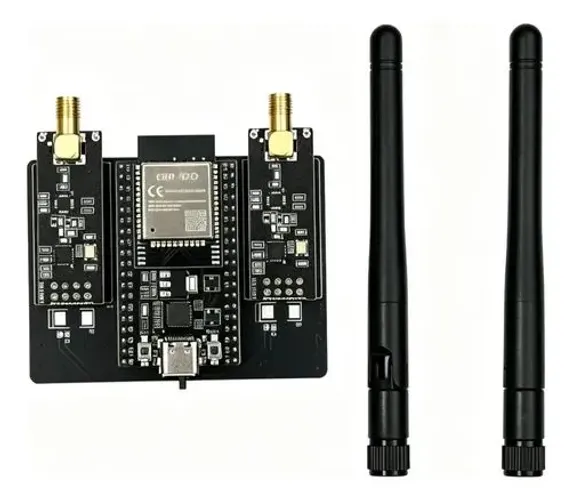 Kit de Desenvolvimento ESP32-DevKitC com módulos NRF24L01+PA+LNA de 2,4 GHz