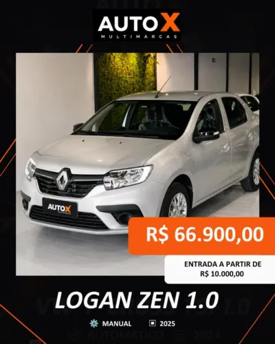Renault Logan Zen Flex 1.0 12V 4P Mec. 2025