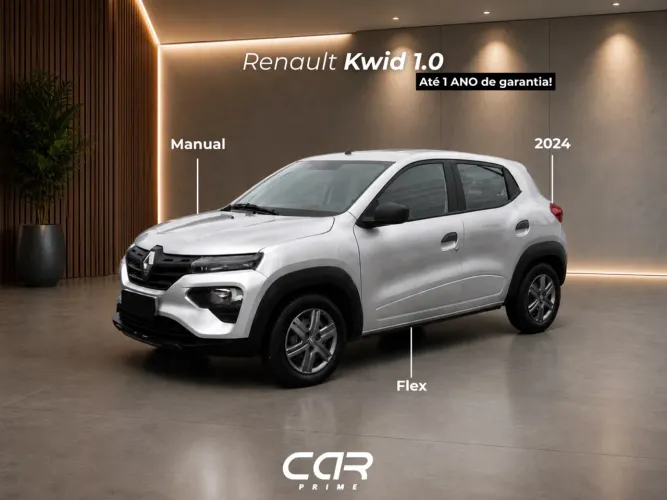 Renault Kwid Zen 1.0 Flex 12V 5P Mec. 2024