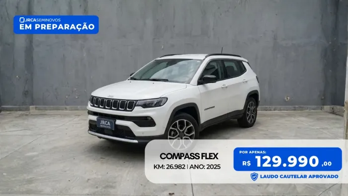 Jeep Compass Longitude 2.0 4X2 Flex 16V Aut. 2025