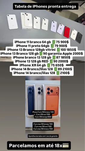 IPHONES SEMINOVOS NO MELHOR PREÇO DO BRASIL 