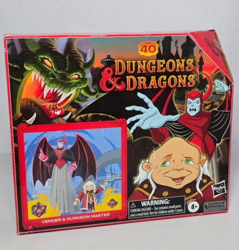 Dungeons and Dragons - Caverna do Dragão Vingador e Mestre dos Magos Hasbro lacrado