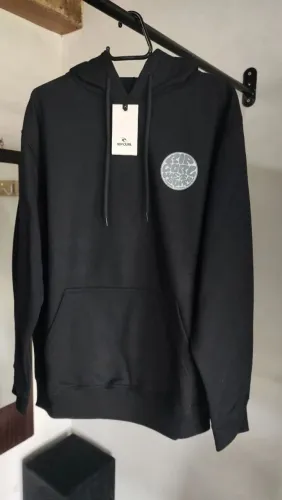 Moletom Canguru Rip Curl Weetie Preto - Tamanho G