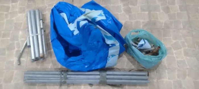 Piscina de 1000 litros com estrutura metálica resistente