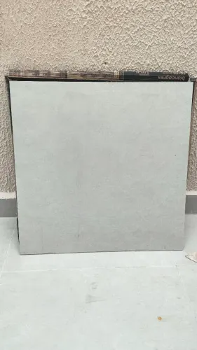 Porcelanato Cimentício Fosco Externo Borda Reta 60X60cm - Grigio Biancogres