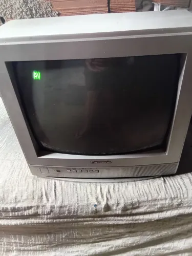 Tv de tubo antiga 14 polegadas