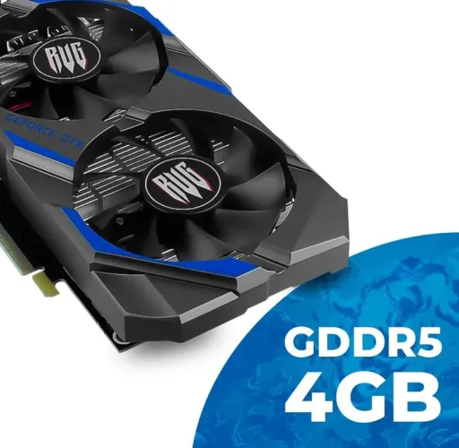 Placa de Vídeo Revenger Nvidia GeForce GTX 1050 Ti 4GB GDDR5 128-Bit Dual Fan