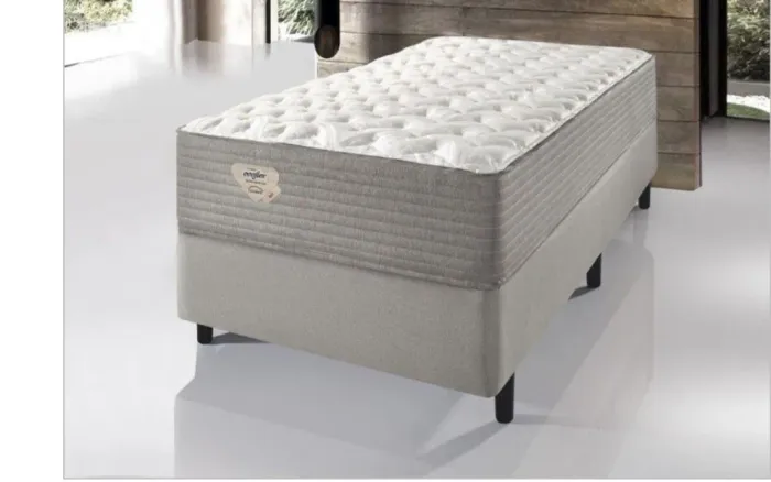 Vendo 1  cama box ECOFLEX , SOLTEIRO R$1.250 impecáveil . Ecoflex