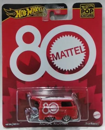 Miniatura Hot Wheels Kool Kombi 80 anos Mattel