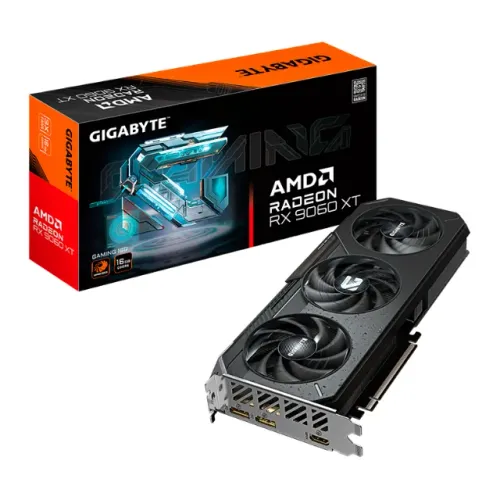 Placa de Video Gigabyte Radeon RX 9060 XT Gaming, 16GB, GDDR6, 128-bit, GV-R9060XTGAMING-1