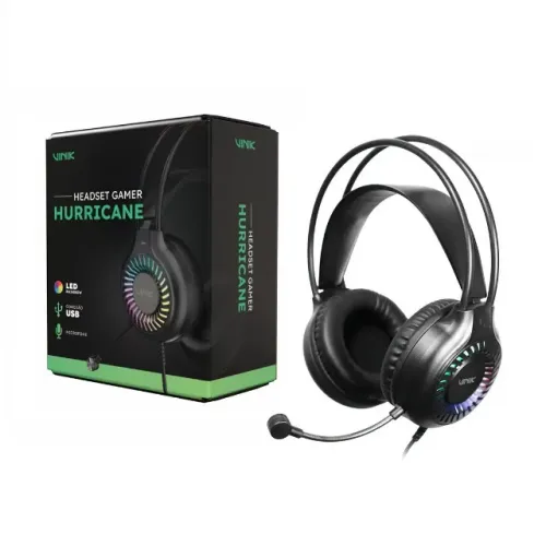Headset Gamer Usb Rainbow Vinik