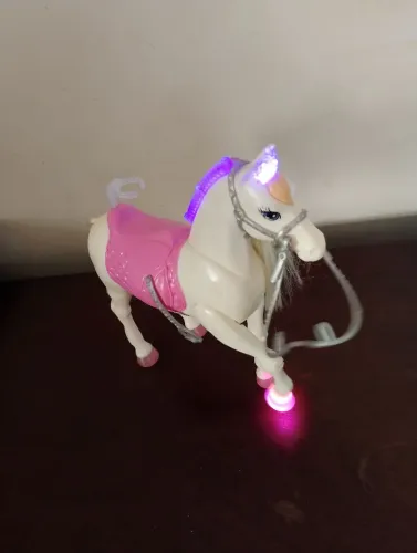 Mattel Barbie Dream Horse Pet 2016 Movimento Interativo Sons Testados Funciona