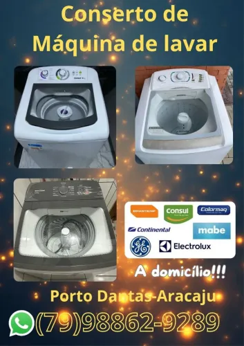 Conserto máquina de lavar