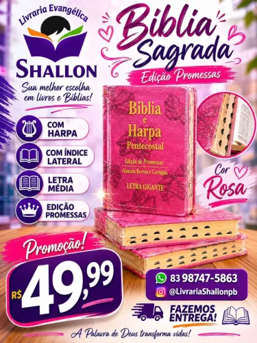 Bíblia Evangélica Feminina - Promoção