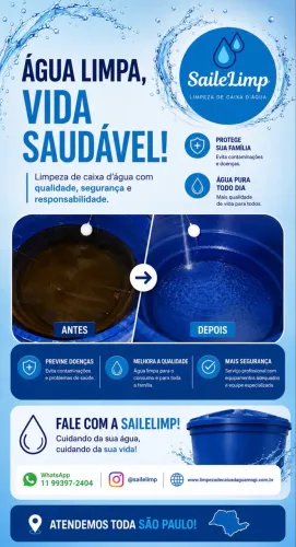 Limpeza de Caixa d?água