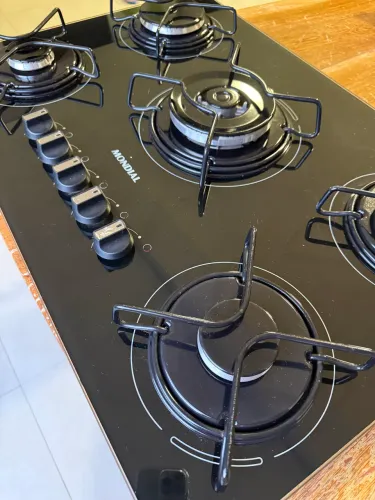 Fogão Cooktop Mondial 5 bocas