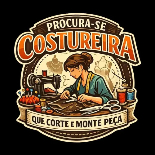Costureira ou confecção que corte e monte peça .